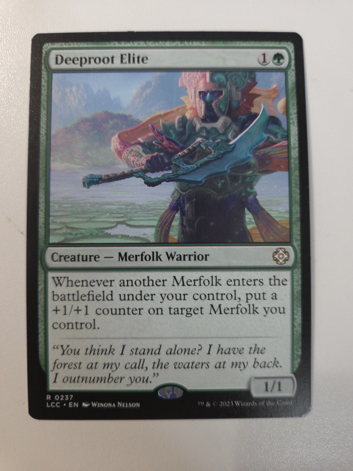 MTG - Deeproot Elite - Commander: the Lost Caverns of Ixalan - Regular - R - 237