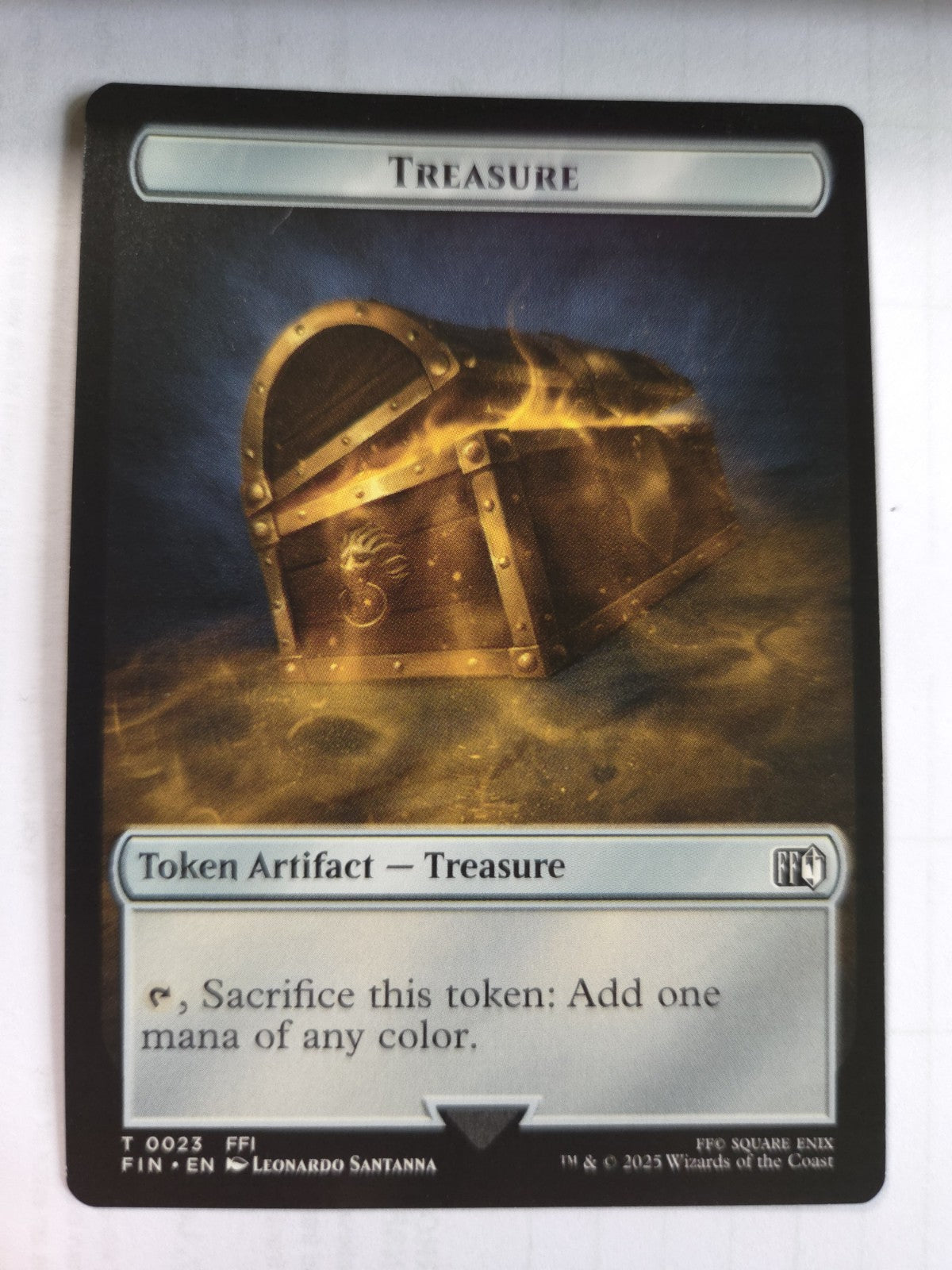 MTG - Moogle Treasure Double-Sided Token - Final Fantasy - Regular - T 0011/0023