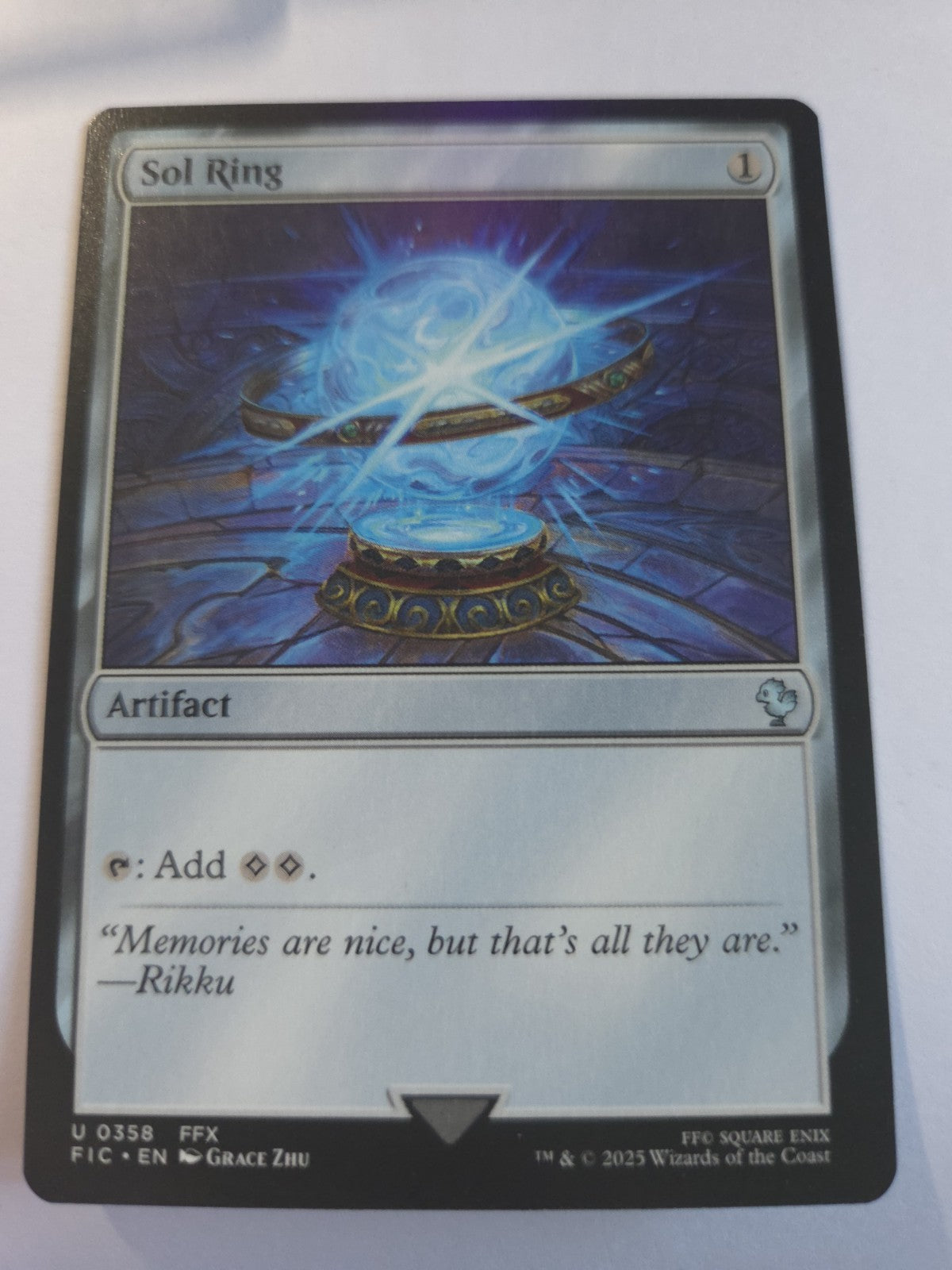 Magic The Gathering - Sol Ring - Commander: Final Fantasy - Regular - U - 358