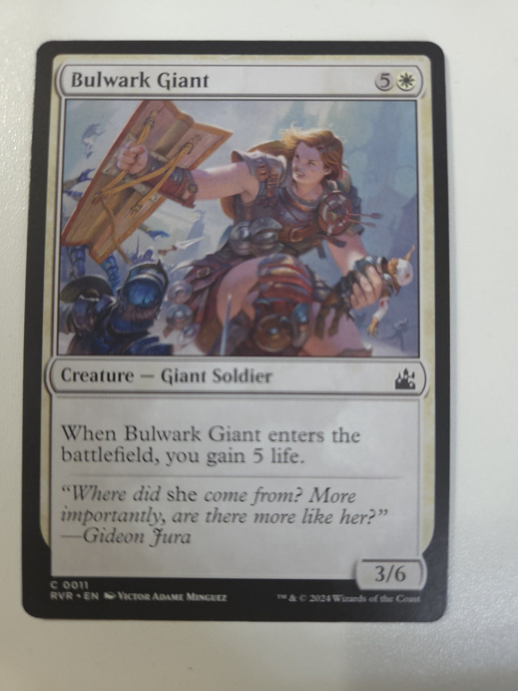 MTG - Bulwark Giant - Ravnica Remastered - Regular - C - 11 - NM
