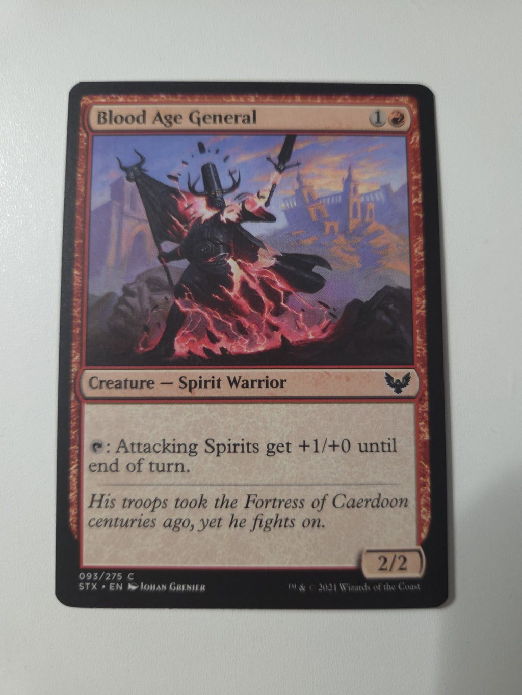 MTG - Blood Age General - Strixhaven: School of Mages - Regular - C - 93 - NM