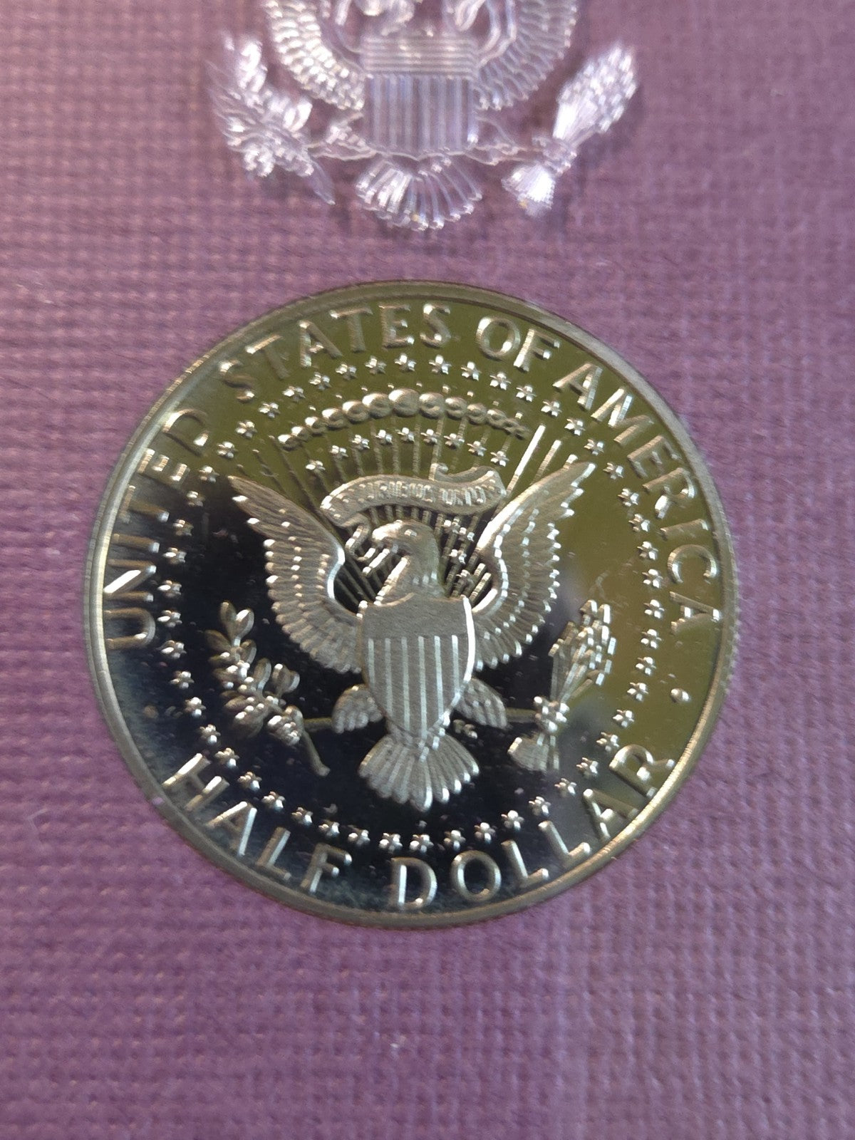 1989 S US Mint Proof Set | 5 Coins | Original Purple Box & COA | San Francisco