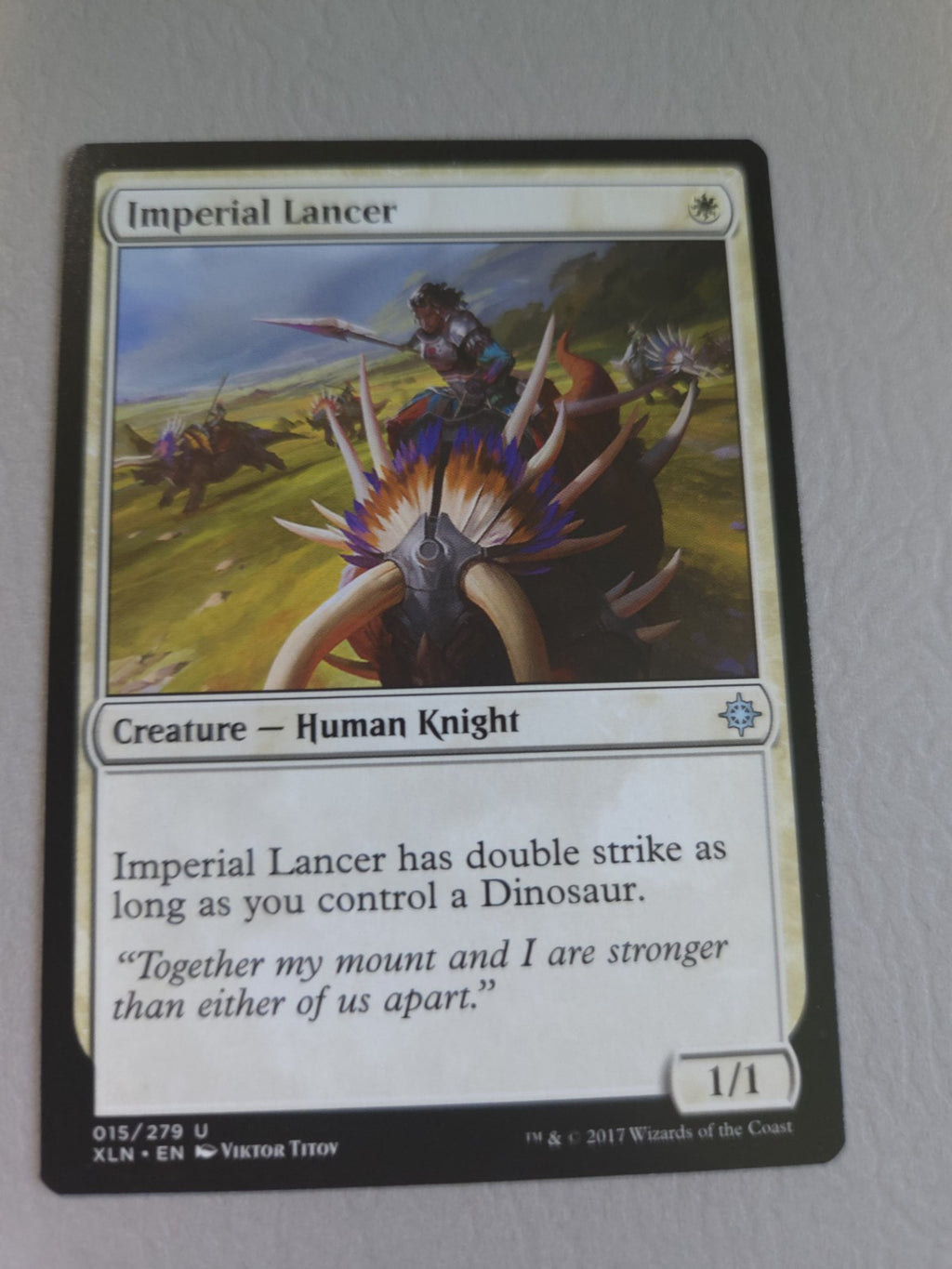 Mtg - Imperial Lancer - Ixalan - Regular - U - 15 - NM