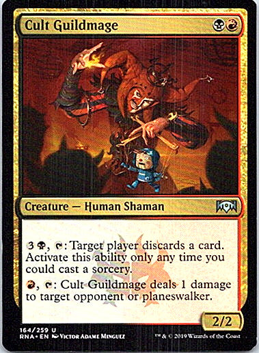MTG - Cult Guildmage - Ravnica Allegiance - Regular - U - 164 - NM