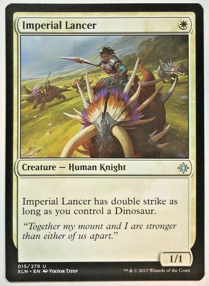 Mtg - Imperial Lancer - Ixalan - Regular - U - 15 - NM