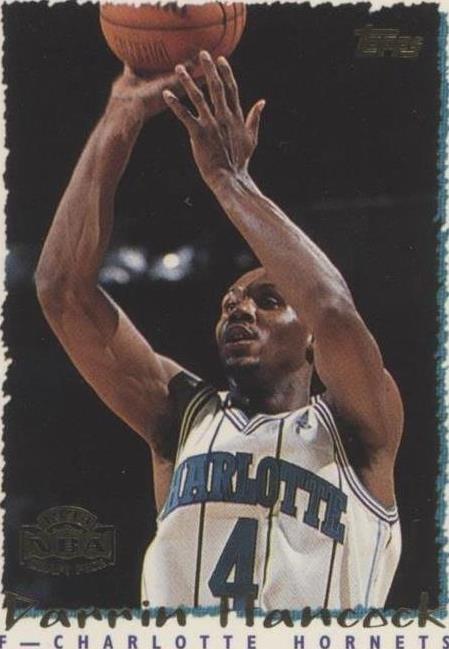 NBA - Darrin Hancock - 1994-95 Topps -  #326 - RC - Charlotte Hornets - EX