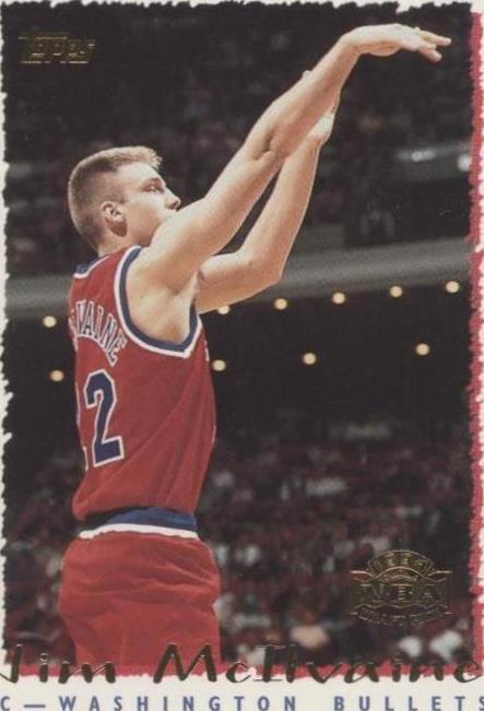 NBA - JIm McIlvaine - 1994-95 Topps -  #238 - RC - Washington Bullets - VG