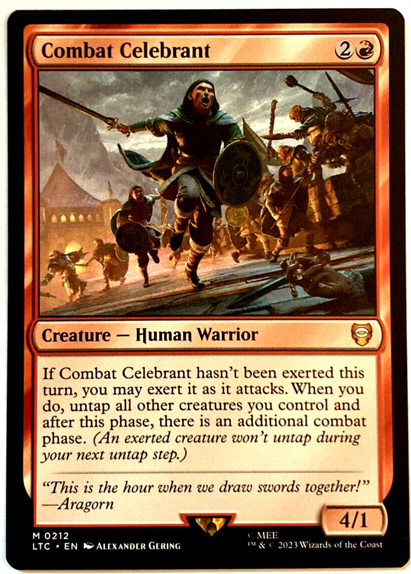 Combat Celebrant Commander: the Lord of the Rings: Tales of Middle-Earth Regular