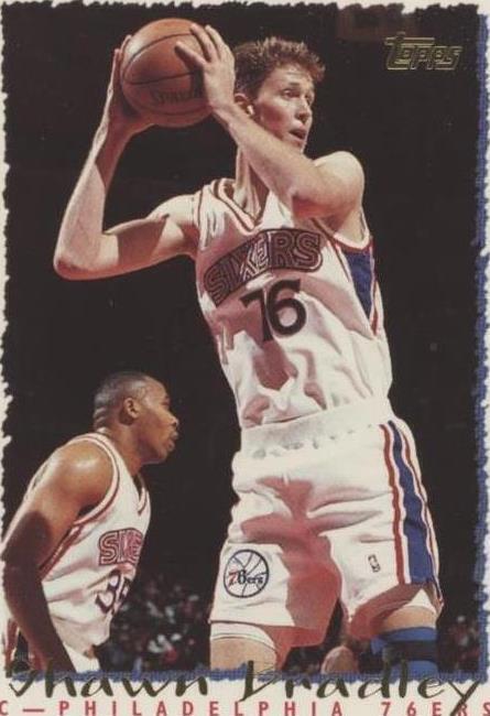 NBA - 1994-95 Topps - Shawn Bradley - #284 - Philadelphia 76ers - NM
