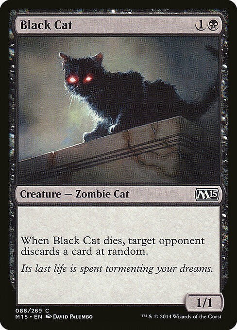 MTG - Black Cat -.Core Set 2015 (M15) - Regular - C - 86 - NM