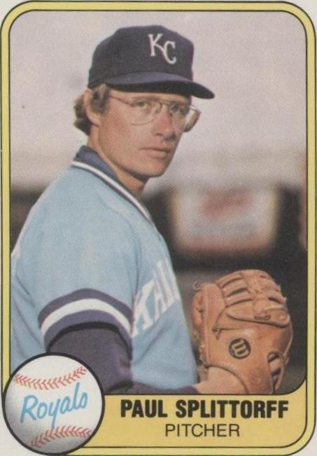 MLB - 1981 Fleer - Paul Splittorff - #30 - Kansas City Royals - NM