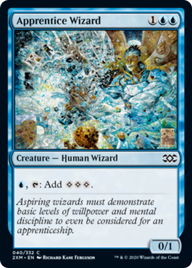 MTG - Apprentice Wizard - Double Masters - Regular - 040 - C - NM