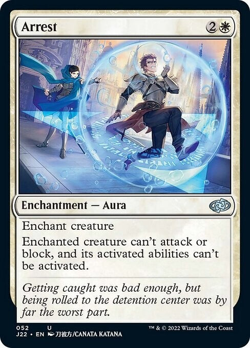 MTG - Arrest - Jumpstart 2022 - Regular - U - 052 - NM