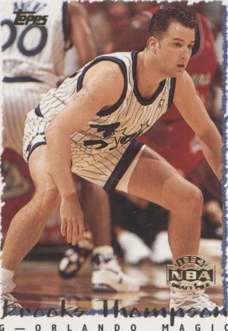 NBA - Brooks Thompson - 1994-95 Topps -  #346 - RC - Orlando Magic - NM