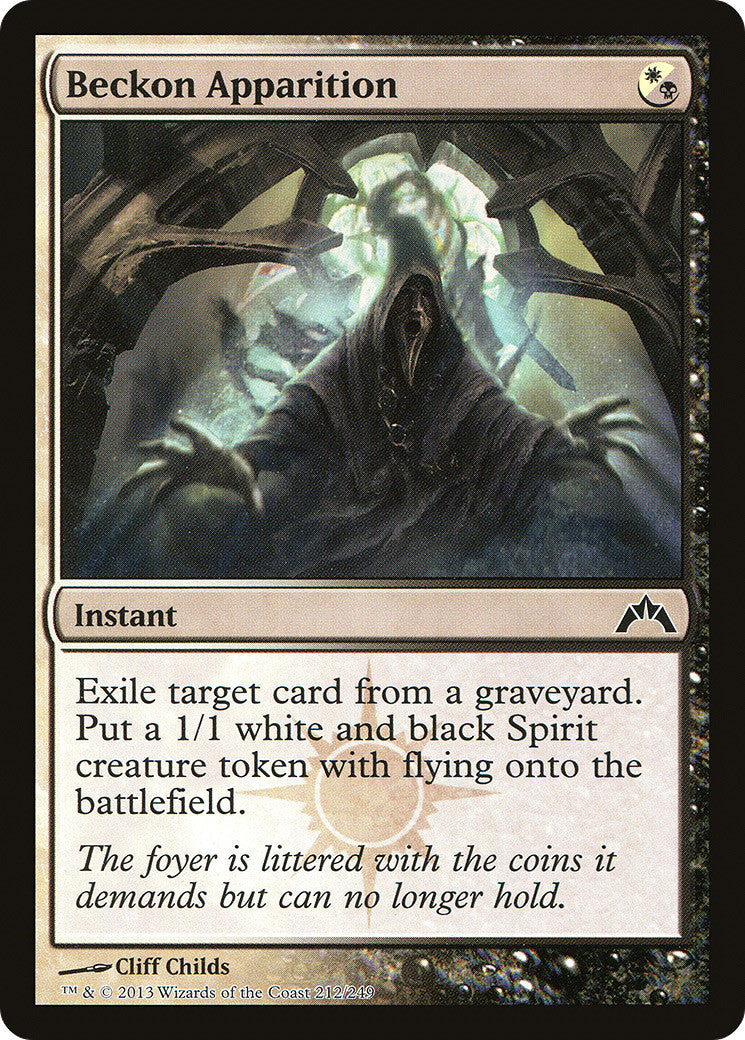 MTG - Beckon Apparition -.Gatecrash - Regular - C - 212 - NM