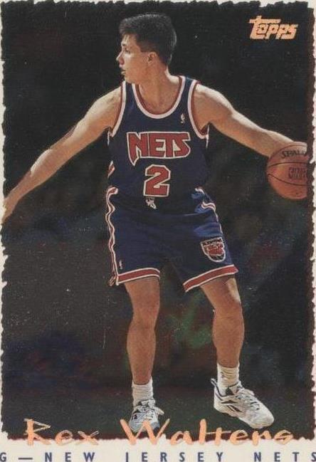 NBA - Rex Walters - 1994-95 Topps - #273 - New Jersey Nets - EX