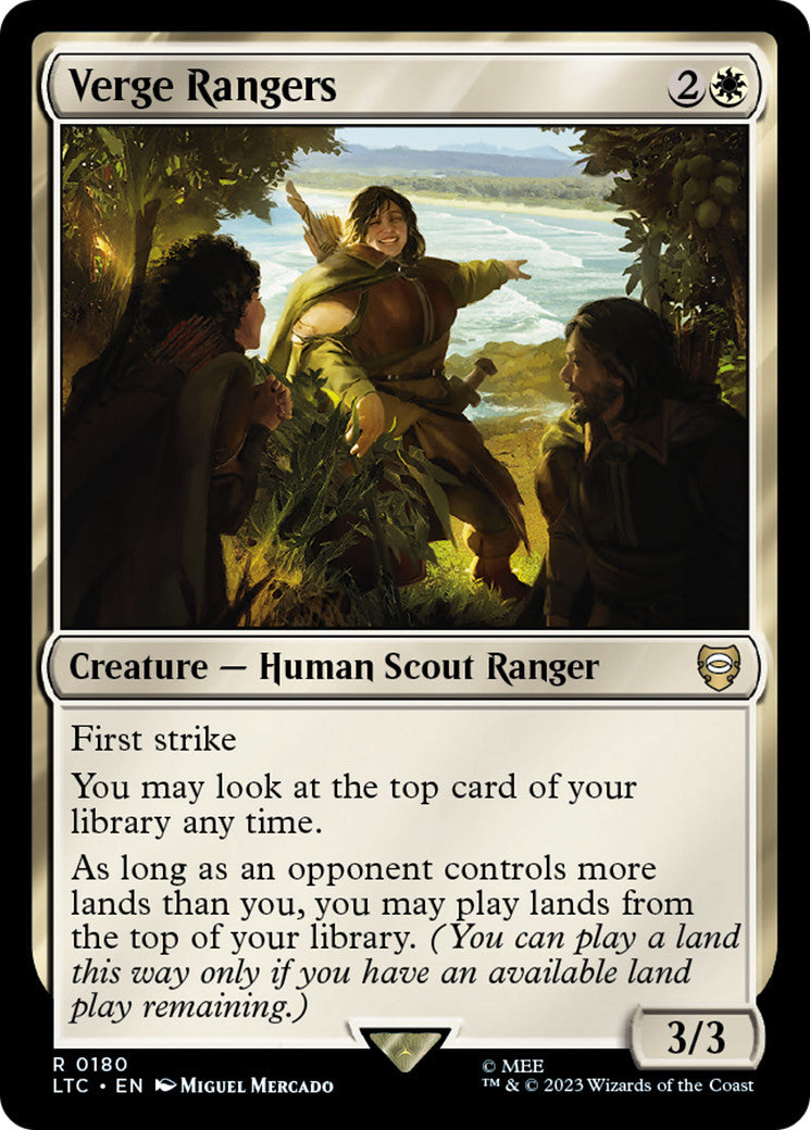 Verge Rangers Commander: the Lord of the Rings: Tales of Middle-Earth Regular