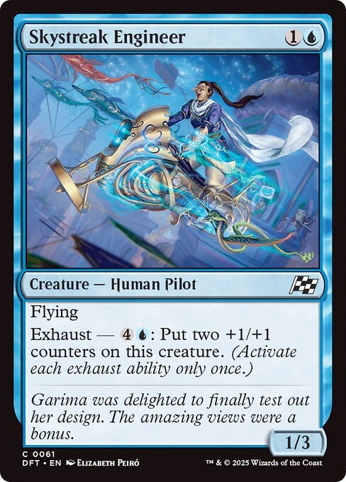 MTG - Skystreak Engineer - Aetherdrift - Regular - C - 61 - NM