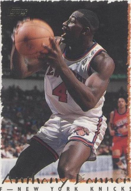NBA - Anthony Bonner - 1994-95 Topps -  #323 - New York Knicks