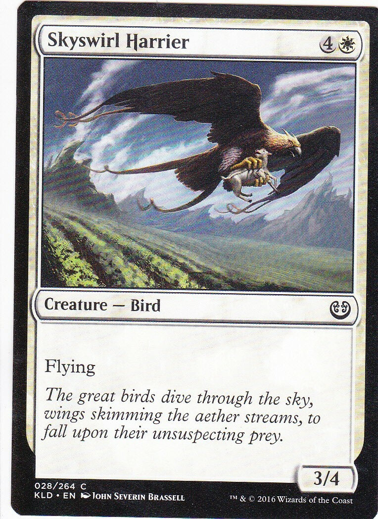 MTG - Skyswirl Harrier - Kaladesh - Regular - C - 28 - NM