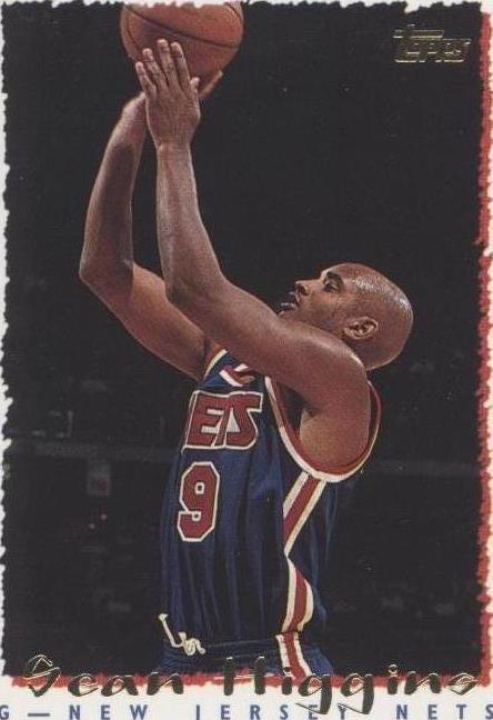 NBA - Sean Higgins - 1994-95 Topps - #342 - New Jersey Nets - VG