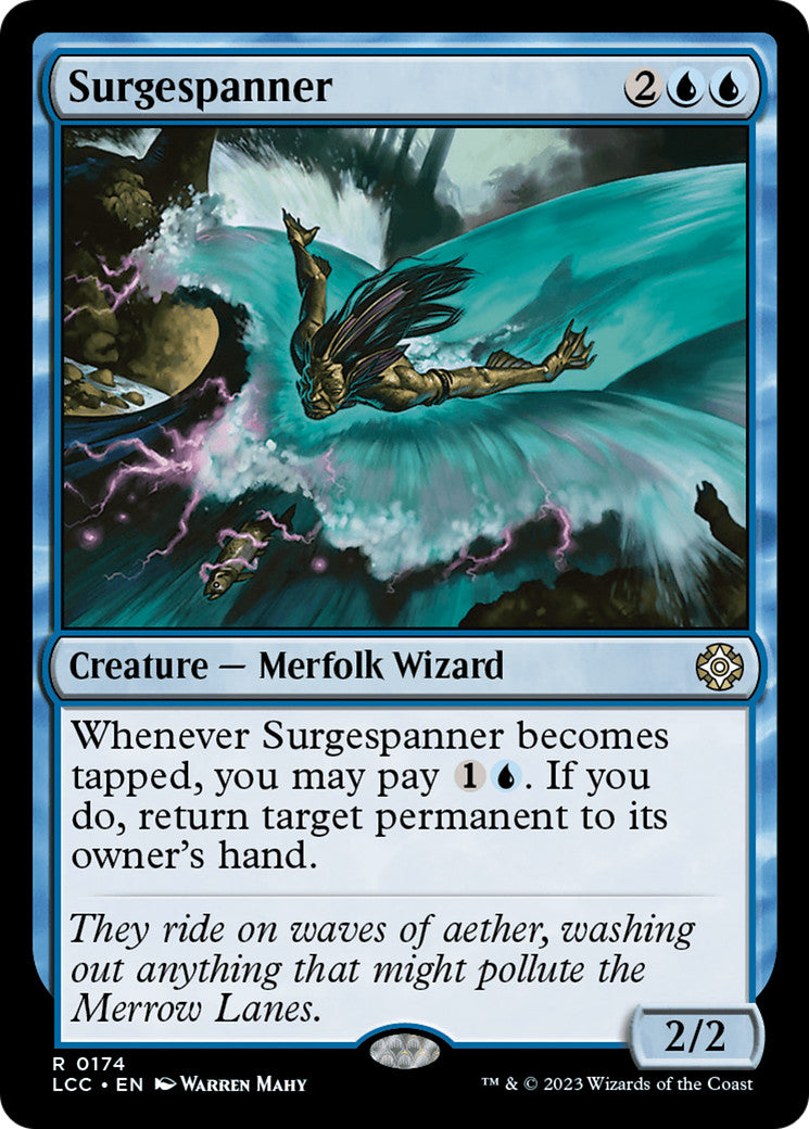 Surgespanner Commander: the Lost Caverns of Ixalan Regular