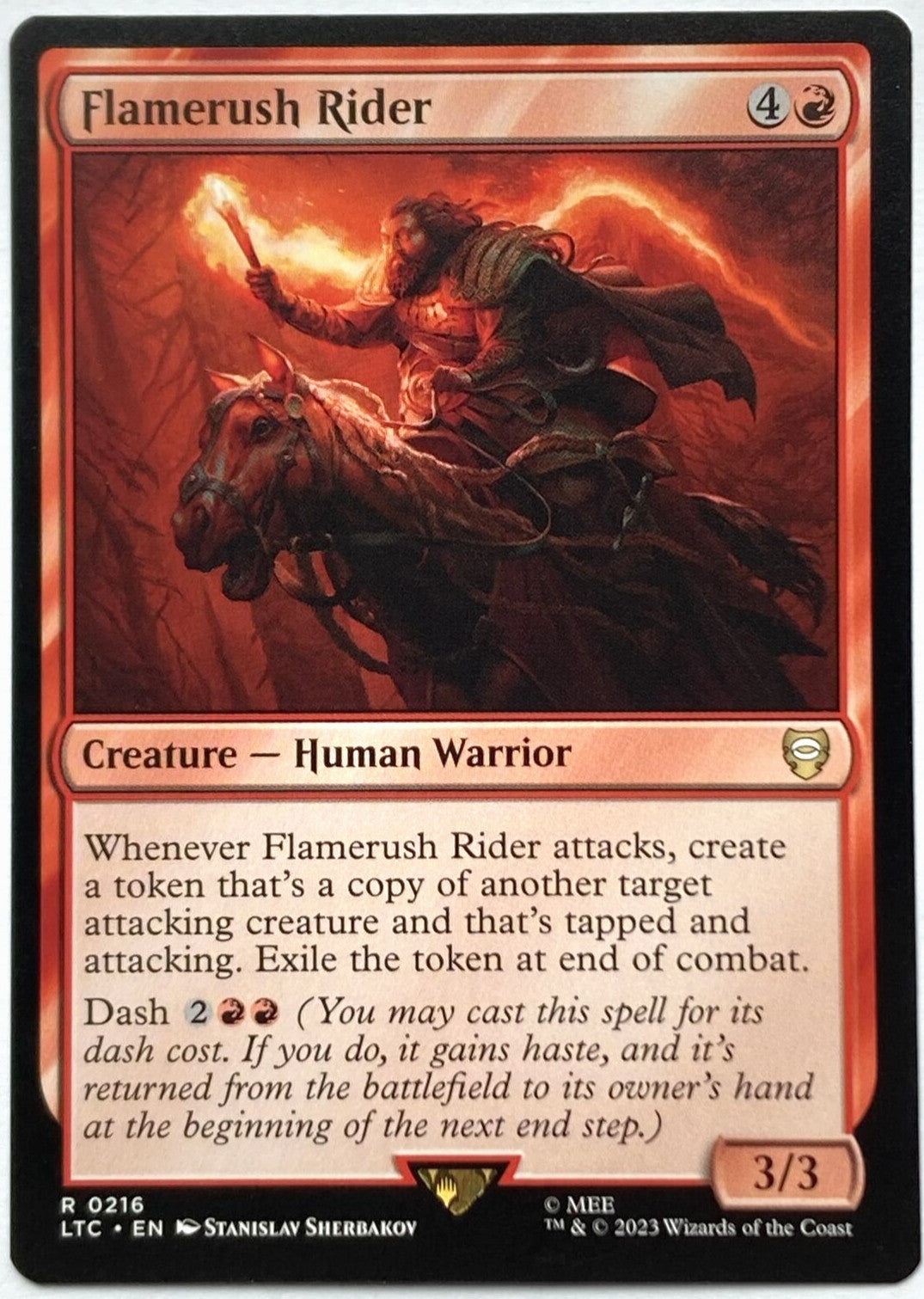Flamerush Rider Commander: the Lord of the Rings: Tales of Middle-Earth Regular