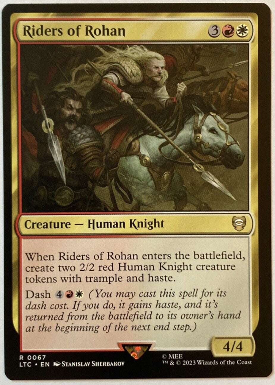 Riders of Rohan Commander: the Lord of the Rings: Tales of Middle-Earth Regular