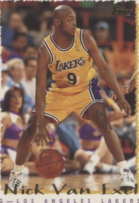 NBA - Nick Van Exel - 1994-95 Topps - #223 - Los Angeles Lakers - G/VG
