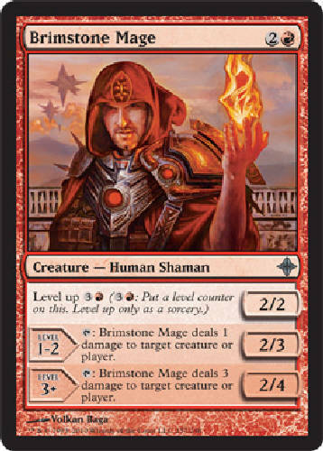 MTG - Brimstone Mage - Rise of the Eldrazi - Regular - U - 137 - NM