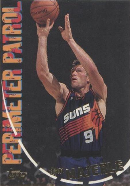NBA - Dan Majerle - 1994-95 Topps -  #209 - Perimeter Patrol - Phoenix Suns - EX