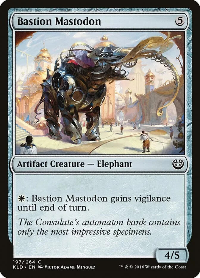 MTG - Bastion Mastodon - Kaladesh - Regular - C - 197