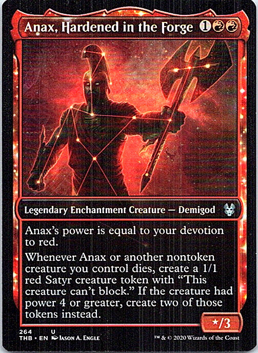 Anax, Hardened in the Forge (Showcase) Theros Beyond Death Regular
