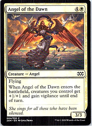 MTG - Angel of the Dawn - Double Masters - Regular - C - 4 - NM