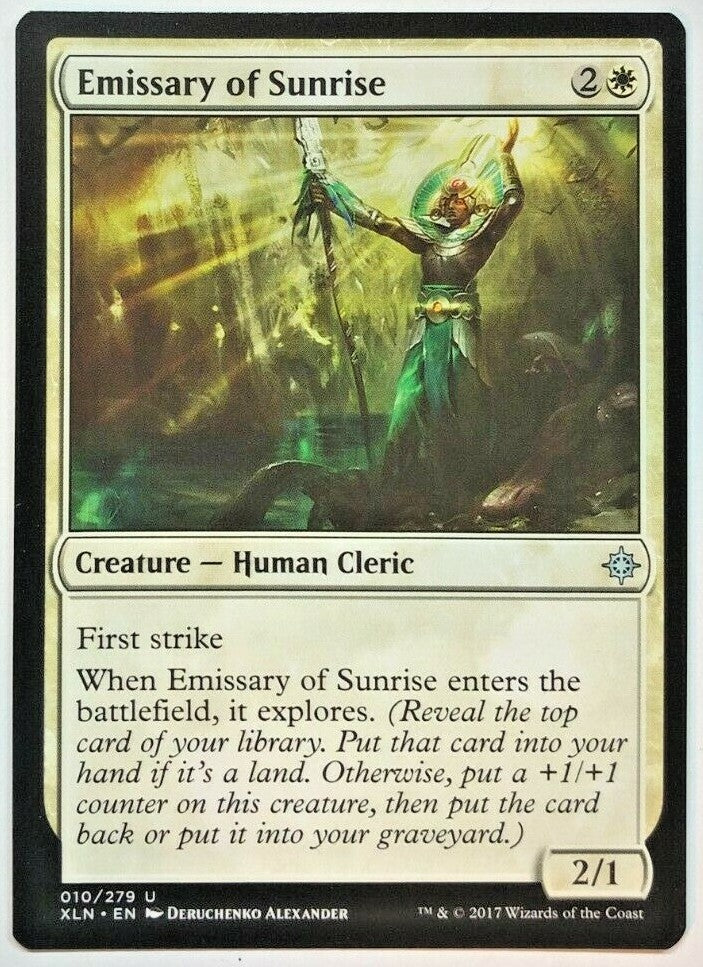 MTG - Emissary of Sunrise - Ixalan - Regular - U - 10 - NM