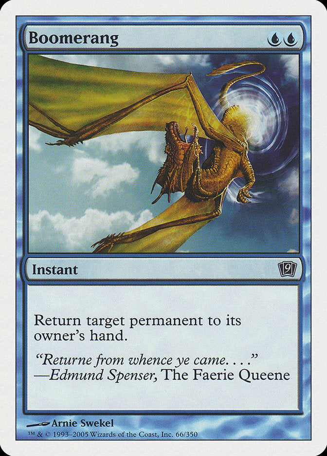 MTG - Boomerang - 8th Edition - Regular - C - 63 - NM