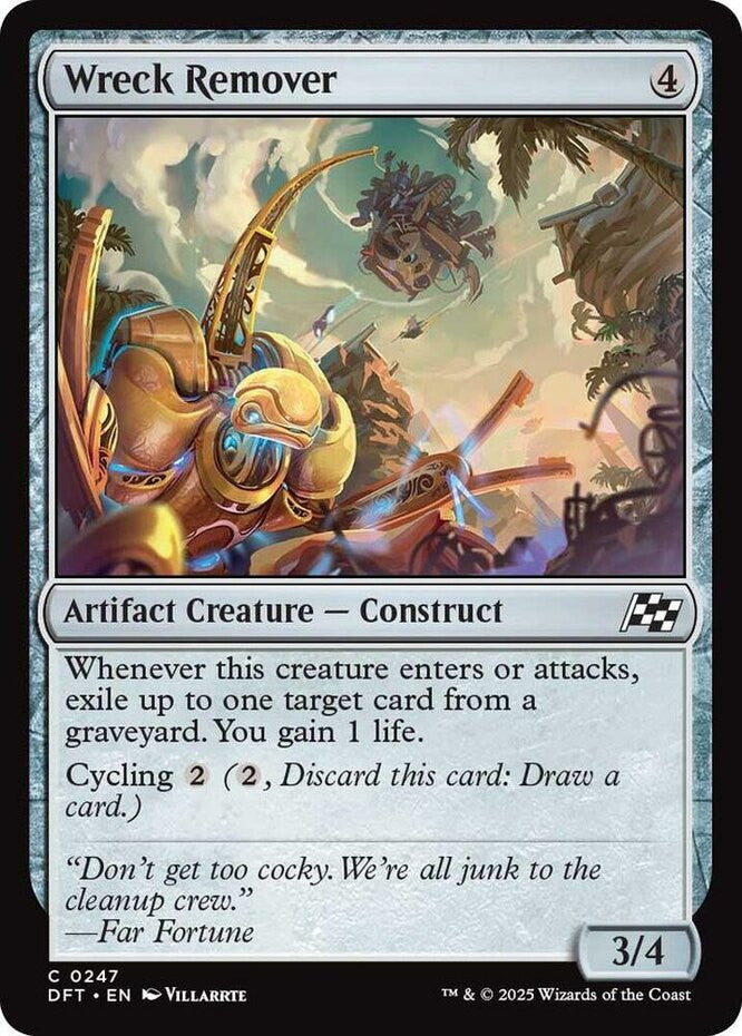 MTG - Wreck Remover - Aetherdrift - Regular - C - 247 - NM