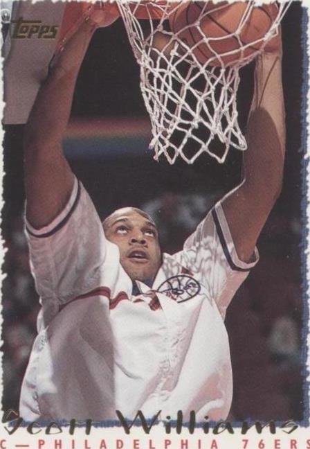 NBA - Scott Williams - 1994-95 Topps - #242 - Philadelphia 76ers - NM