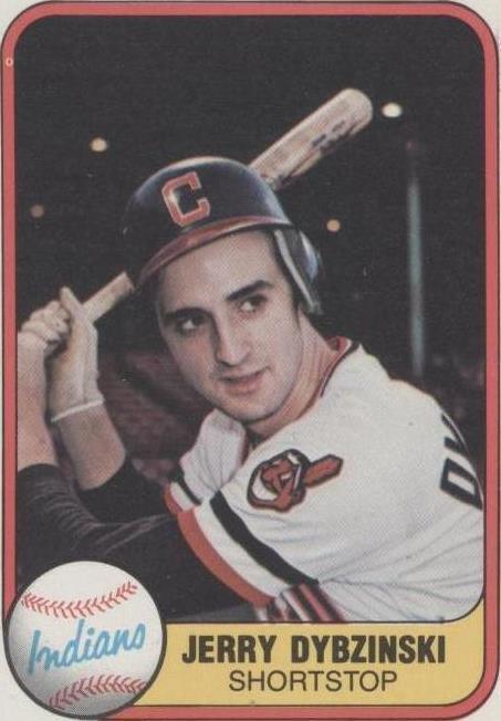 MLB - 1981 Fleer - Jerry Dybzinski - #399 - (RC) - Cleveland Indians - NM