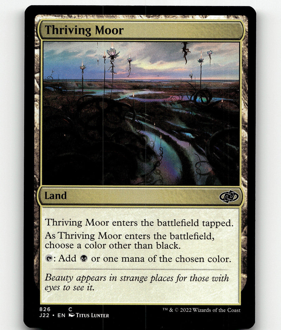 MTG - Thriving Moor - Jumpstart 2022 - Regular - C - 826 - NM