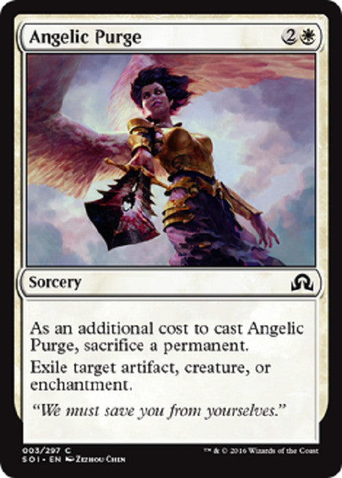 MTG - Angelic Purge - Shadows over Innistrad - Regular - C - 3 - NM