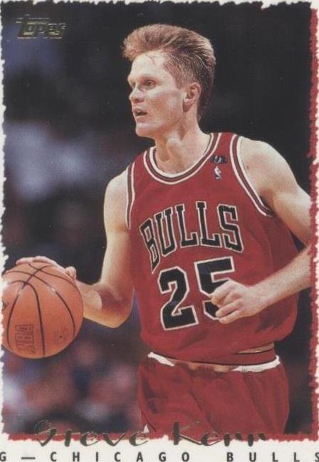 NBA - Steve Kerr - 1994-95 Topps - #343 - Chicago Bulls - NM