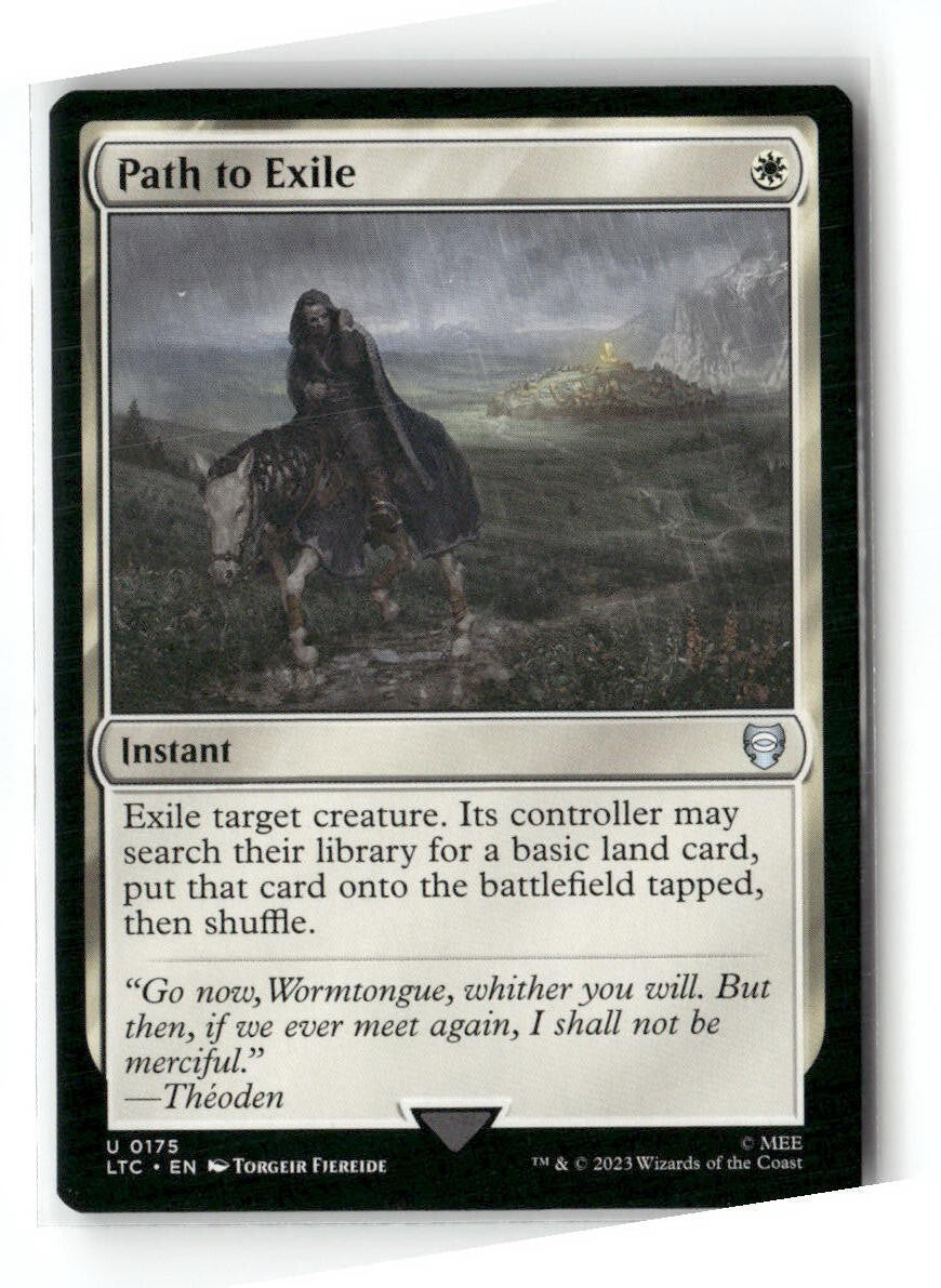 Path to Exile Commander: the Lord of the Rings: Tales of Middle-Earth Regular