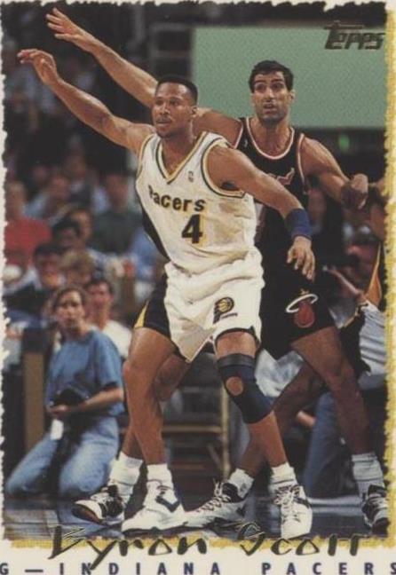 NBA - Byron Scott - 1994-95 Topps - #353 - Indiana Pacers - NM